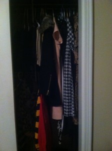 completed closet