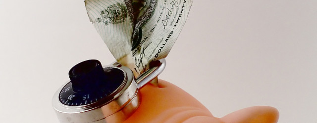 Bills and a Piggy Bank